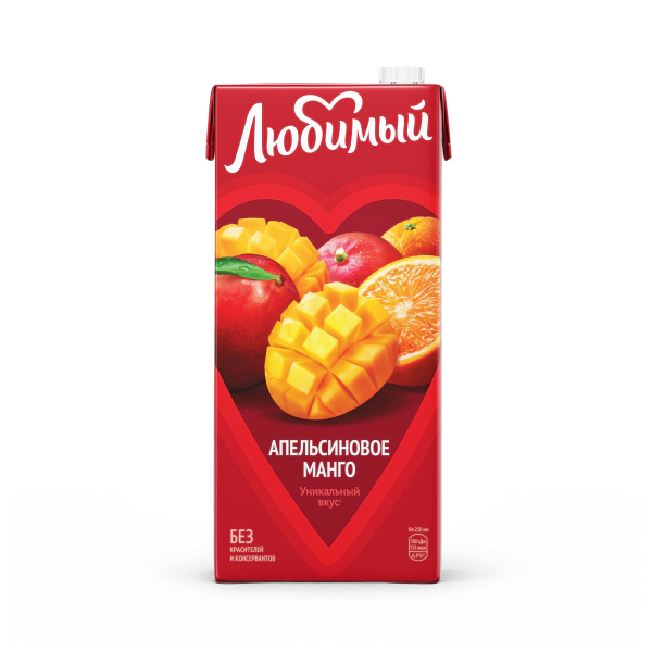 Сок Любимый Апельсин-Манго 0,95 л