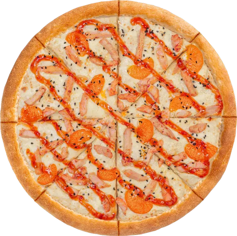 С цыплёнком и мандаринами