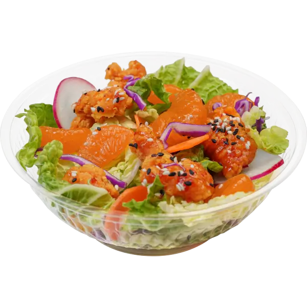 Салат с цыплёнком и мандаринами